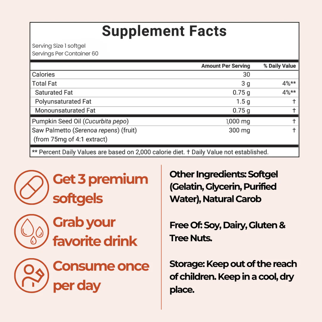 Dimaary - Pumpkin Seed Oil Capsules